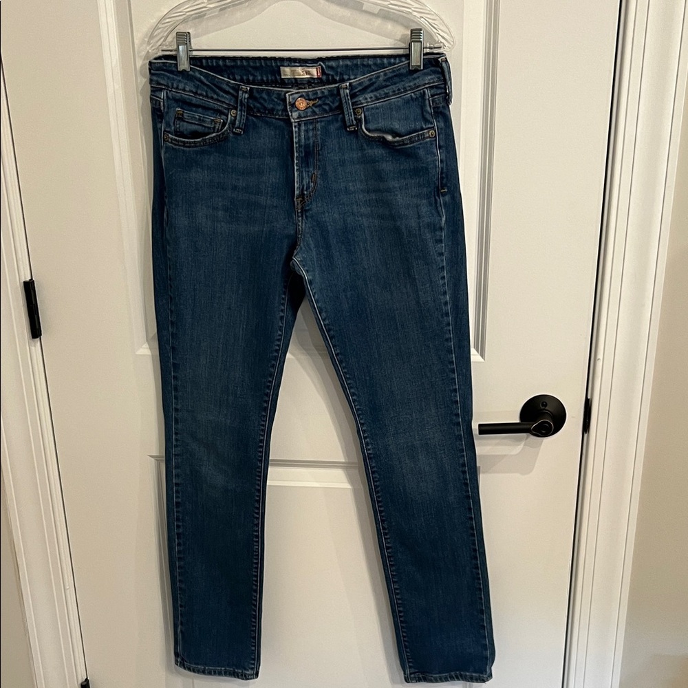 Levi’s Low Skinny 545 Size 10 Medium Blue Jeans